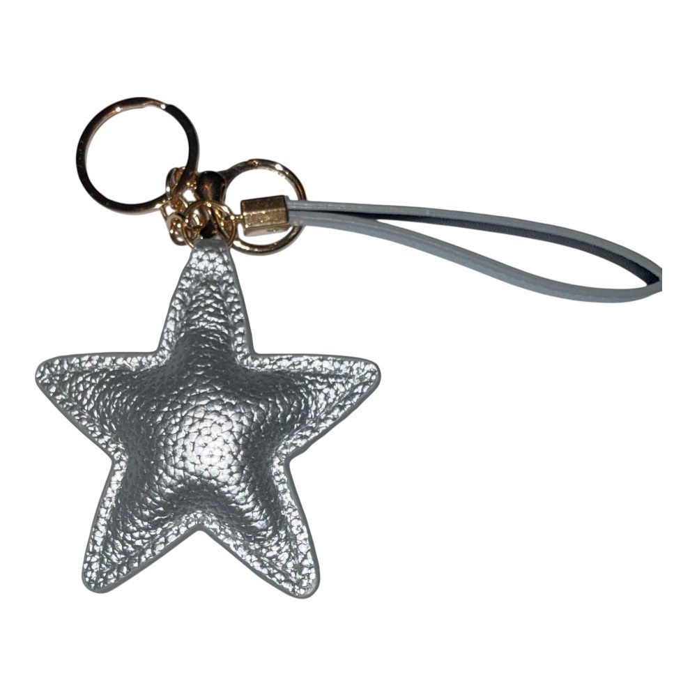 Silver Star Keychain